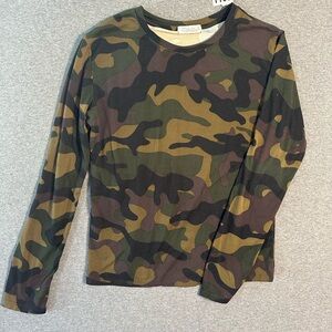 Haley and June XL Camouflage Long Sleeve Tee *Measures like a small*